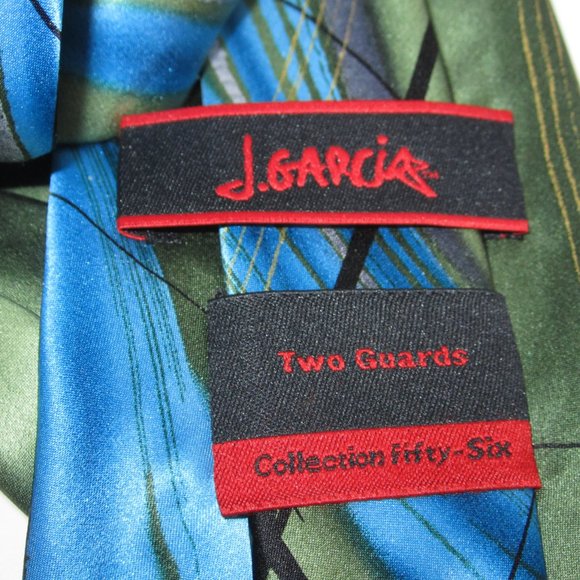 J. Garcia Collection fifty-Six 100% Silk Tie - Picture 2 of 5